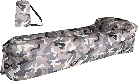 Inflatable Lounger Air Sofa, Waterproof Inflatable Lounger Couch Air Loungers Lazy Sofa With Carry Bag, Inflatables Mattress Hammock, Outdoor Portable Couch Chair For Camping, Hiking, Beach Parties