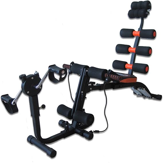Ab Workout Equipment Home Gym,Ab Crunch Machine,Exercise Chair for Total Body Workouts,Abdominal Portable Workout Crunch Core Fitness,Ab Trainer for Core,Leg,Thighs,Buttocks,Sit-up Black