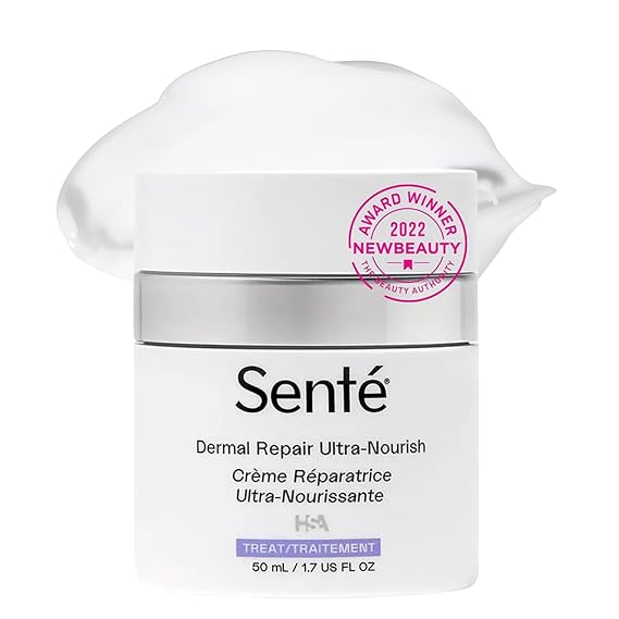 Sente Dermal Repair Ultra Nourish | For Dry Skin & Redness, 1.7 Fl Oz