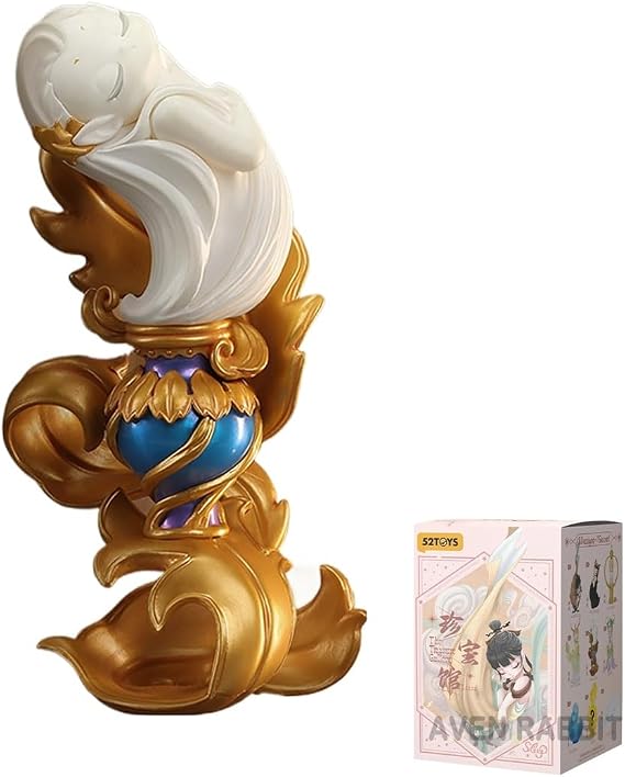 Aven Rabbit Sleep The Treasure Gallery Series Blind Box Action Figures Mystery Box Cute Random Toys Birthday Gift Christmas Collectible Toy for Desktop Ornaments, 1PC