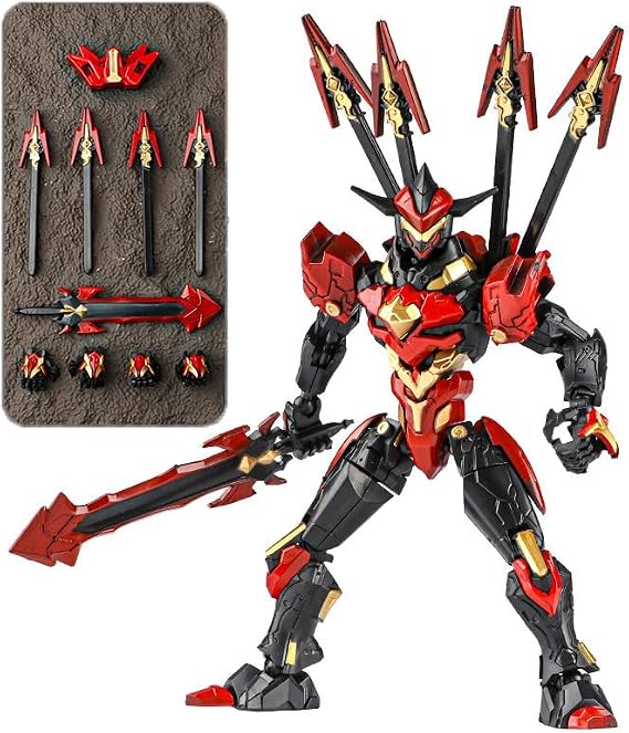 Demon Mecha Robot Action Figure,T13 Cool Samurai Action Figure