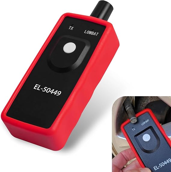 EL-50449 Car TPMS Activation Tool, TPMS Reset Tool, Relearn Tool for Vehicle Tire Pressure Monitor System Sensor Activation, Universal for Most Cars Trucks SUVs (Black)