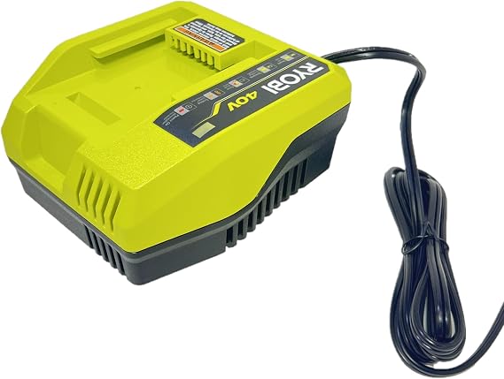 RYOBI 40-Volt Lithium-Ion Quick Charger | OP408
