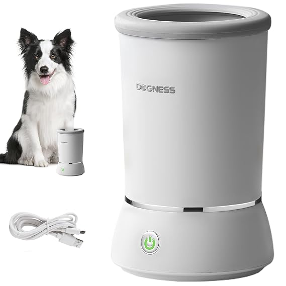 DOGNESS Automatic Dog Paw Cleaner Cup Paw Washer for Small & Medium Dogs
