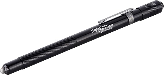 Streamlight 65018 Stylus 11-Lumen White LED Penlight, Black