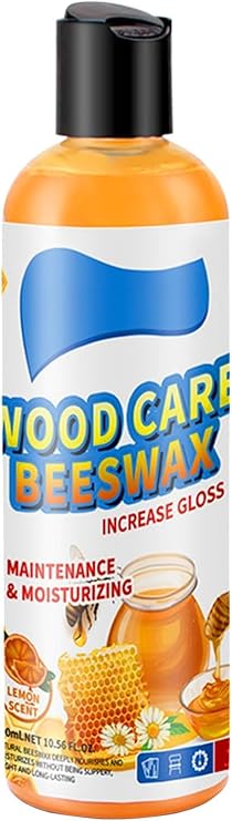 Anti-Cracking & Polishing Beeswax for Wooden Furniture, 300ml (1pcs)