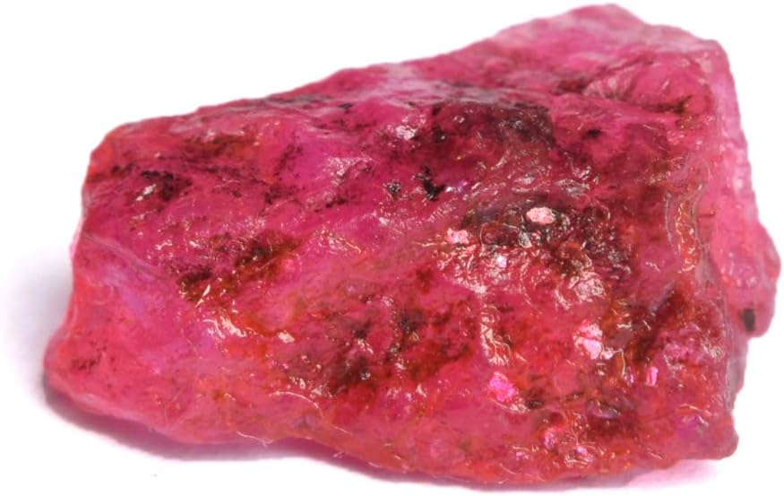 Rough Red Ruby Gemstone 11.00 Ct Natural Raw Rough Certified Red Ruby Stone
