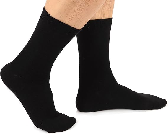 davido Mens Socks crew made in italy 100% cotton 8 pairs
