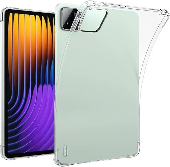Microcase Xiaomi Poco Pad X1 11.2 inch Tablet TPU Silikon Kılıf - AL8103 (Siyah)