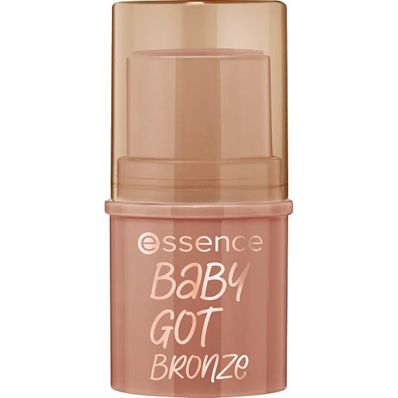 essence Baby Got Bronze, Cream Bronzer Stick (10 | Cinnamon Spice) | Buildable Formula, Sunkissed Glow, Silky Soft, Contour and Face Makeup; Vegan, Cruelty Free, Paraben Free, 5.5 ml