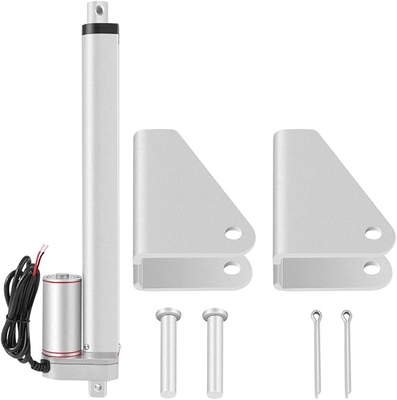Linear Actuator, 300mm Stroke High Duty 750N Straight Line Electric Linear Actuator 24V, Industrial Electric Stroke Linear Actuator