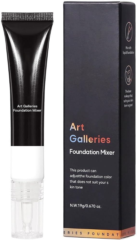 Foundation Mixer and Adjusting Drops - Change Foundation Colour to Match Your Skin Tone (White)