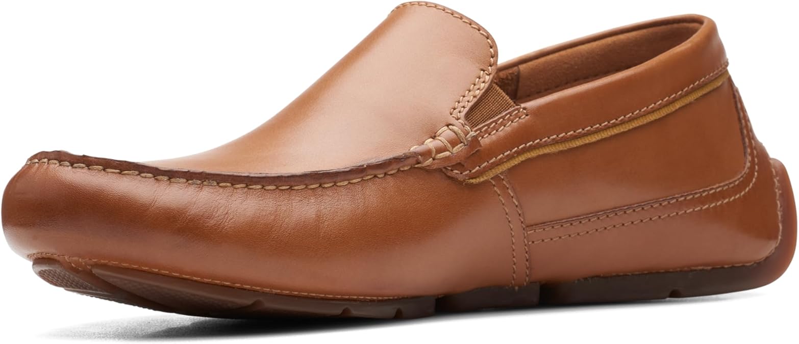 Clarks Shacre II Run Men's Black Leather 12