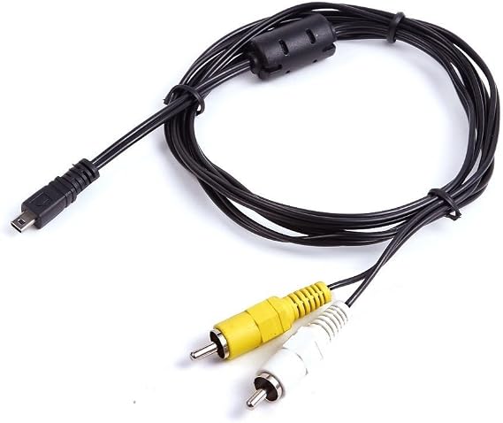 MaxLLTo AV A/V Audio Video TV-Out Cable Cord Lead for Panasonic Lumix Camera DMW-AVC1