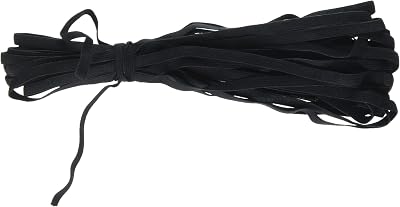 Expo International, Inc 50 Yards of 14 Elastic Band | Black | 5 Packs of 10 Yards