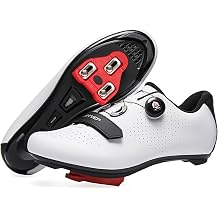 Mens Cycling Shoes Womens,Mountain Road Bikes Shoes Compatible Installation Shimano SPD/SPDSL/Look Delta Cleats,Indoor Cycling Shoes Compatible with Peloton Bike Shoes