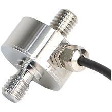 Load Cell, 50KG 500KG Thread Rod Small Size Membrane Box Load Cell Flat Force Sensor Mini Capsule Transducer Compression Tension(500g)