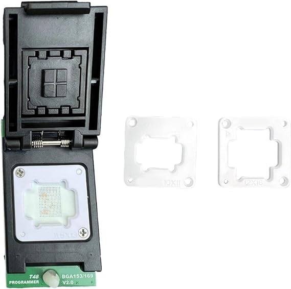Highly Precise EMMC Programming Tool BGA153/BGA169 Adapter for T48 Programmer Ensures Stable Connection Replaceable Test Probes