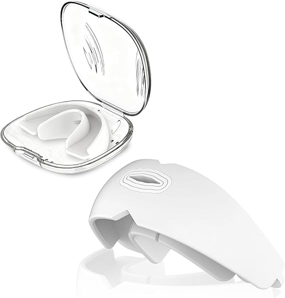 Anti Snoring Devices for Sleep Anti Snoring Devices for Sleep Anti Snoring Mouthpiece Devices Effective Snore Stopper Ready to Use - Mouth Guard for Sleeping Sleeping Aids to Reduce Snore (White)