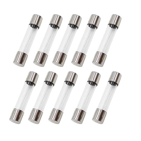 Compstudio 5Pcs/Lot F0.75AL250V 6X30MM 0.75A Fast Blow Fuse 250V Glass Fuse 0.75 Amp Fast-Acting Fuse (1/4" x 1-1/4")
