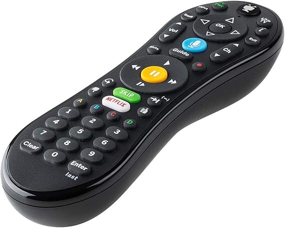 TiVo LUX Remote| Tivo Edge and TiVo Bolt, Video Streaming, Voice Command, See in The Dark Display, C00305