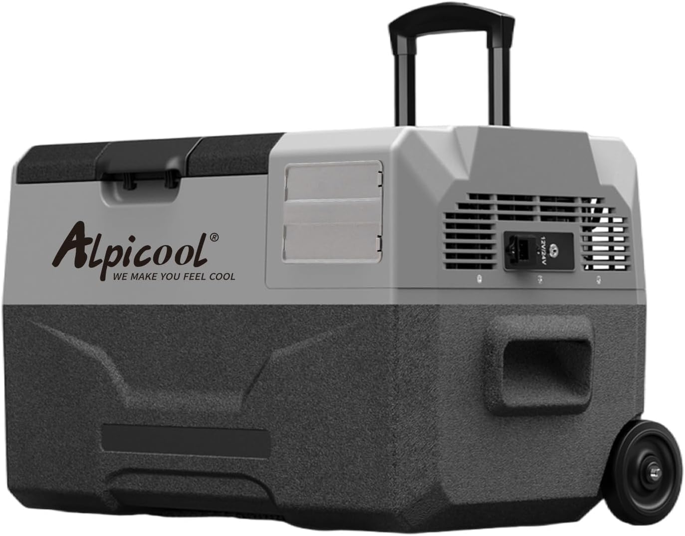 Alpicool CX30 30 liter cool box 12 V portable mini fridge electric freezer small freezer for car camping truck boat and socket with USB port20℃ to 20