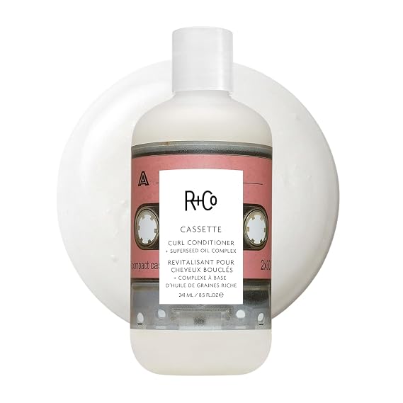 R+Co CASSETTE Curl Conditioner + Superseed Oil Complex, 8.5 Oz