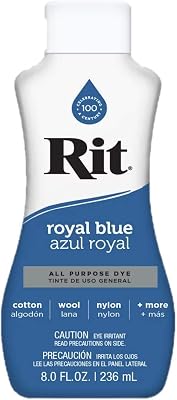 Royal Blue Rit Dye Liquid - 8 oz. 1 pcs sku# 637625MA