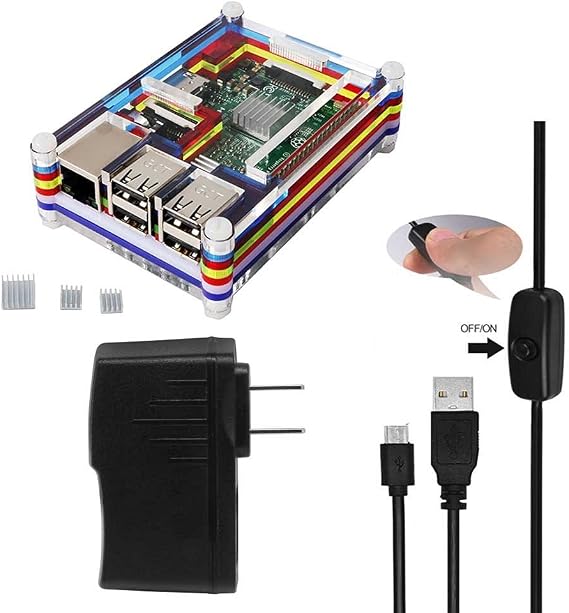 Smraza Case Kit for Raspberry Pi (Rainbow)