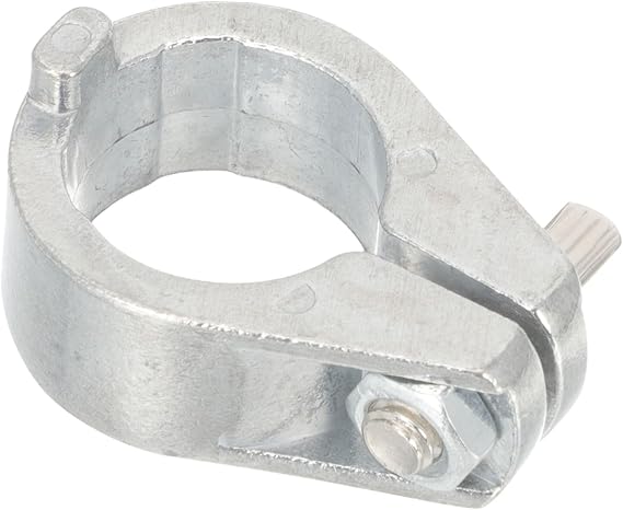 Cowbell Clip Holder for Drum Set Cowbell Clamp for Bass Drum Mounting Easy to Install Multipurpose Accessory for Drummers Silver