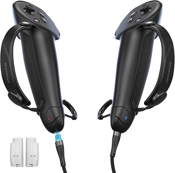 Charging Controller Grips for Meta Quest 3/3S Rechargeable Battery