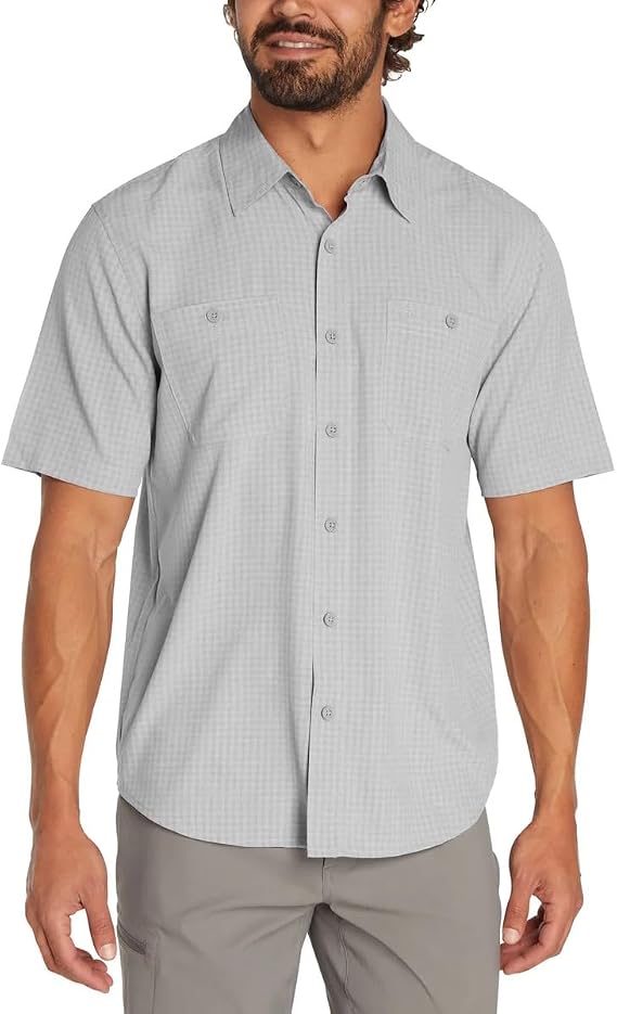 Orvis Men's UPF 30 Relaxed Fit Quick-Dry Short Sleeve Woven