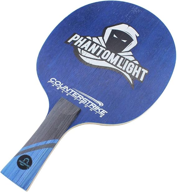 Counterstrike Phantom Light Table Tennis Blade | Carbon Table Tennis Blade | Speed & Precision | Professional Table Tennis Blade | ITTF Approved | Offensive Table Tennis Blade