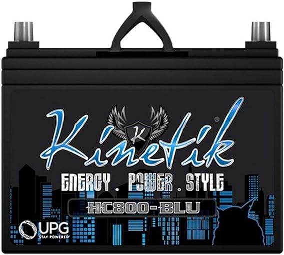Kinetik HC800-BLU 12V 800 Watt Audio Battery for JL Audio Monoblock MHD750/1
