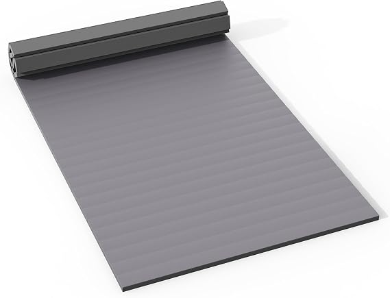 5'x10' Roll-Up Wrestling Mat, 1.2in XPE Foam BJJ Training Mat