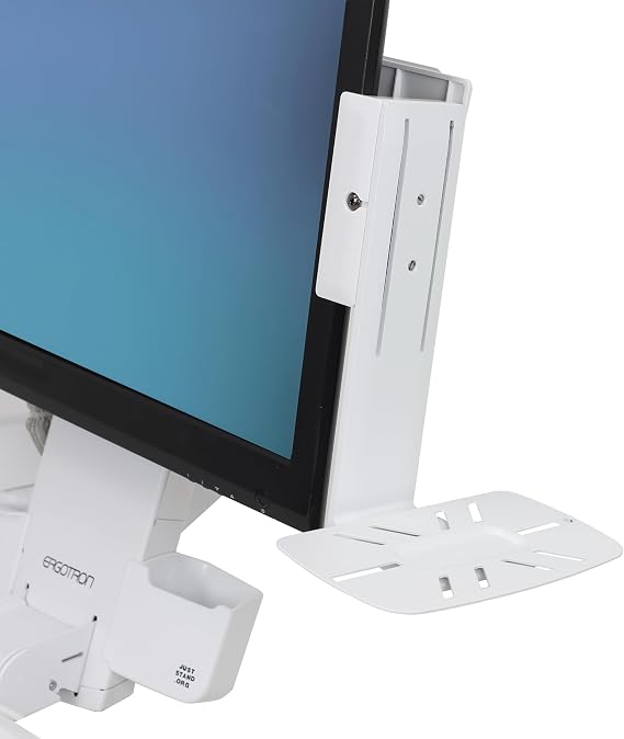 Ergotron Scanner Shelf VESA Mount Add-on for VESA Monitor Arms White