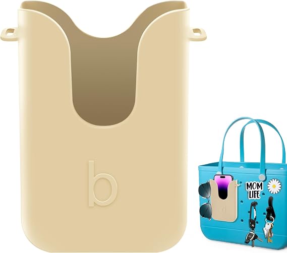 Silicone Phone Holder Compatible with Bogg Bag, with 2Pcs Charms & Hooks