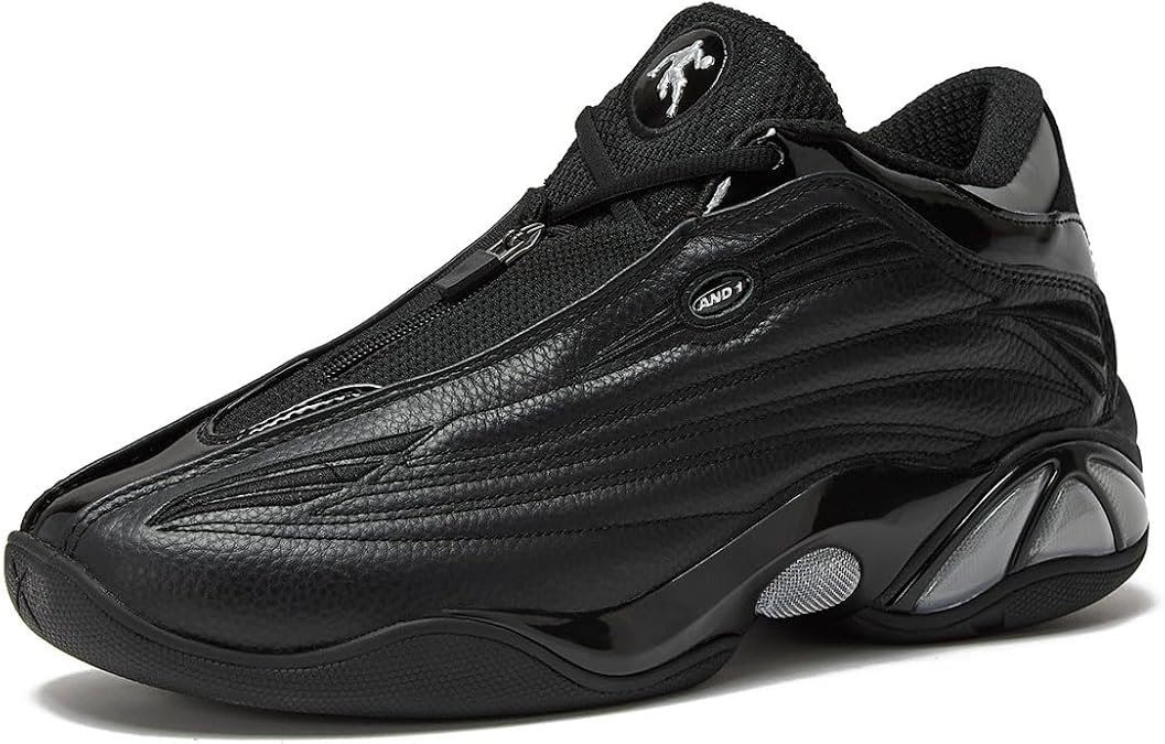 AND1 Mad Game Pro Mens Basketball Shoes, Basketball Shoes Men, Retro Leather Athletic Sports Sneakers