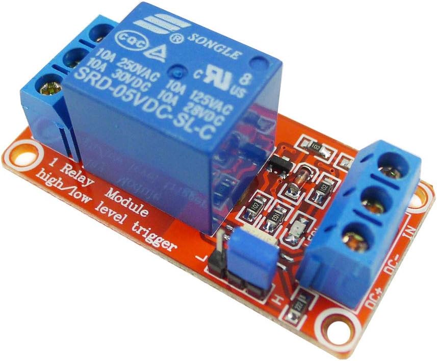 1 Channel Relay Module 5V High Low Level Trigger