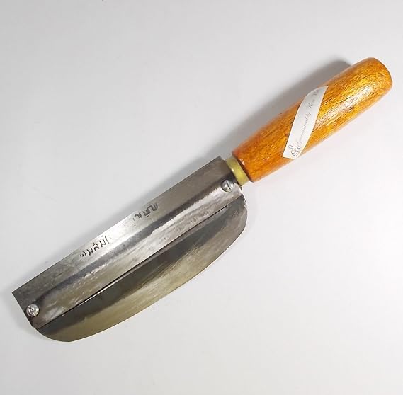 1x Sugarcane Cane Peeler Knife Kinves Thai Cutlery Iron Blade 6" Wood Handle KitchenWare Cook