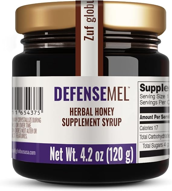 Zuf Globus: DefenseMEL | Supports The Bodys Natural Detox Process| Honey Supplement | Botanicals