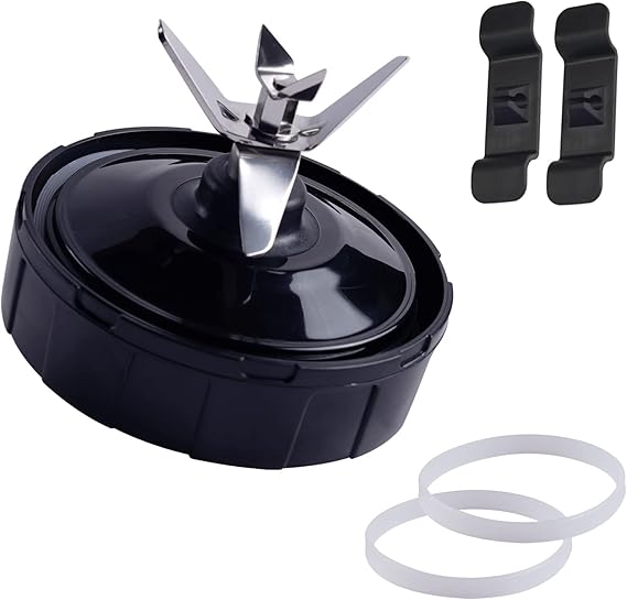 Replacement Parts for Ninja Blender, 7-Fins Ninja Blender Blade, Extractor Blade Assembly for Nutri Ninja Auto iQ Blenders