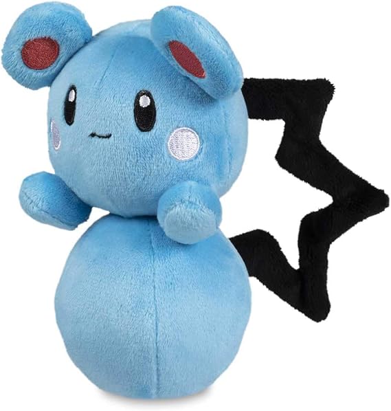 Pokemon Center: Sitting Cuties Azurill Poke Plush, 6 14 Inch