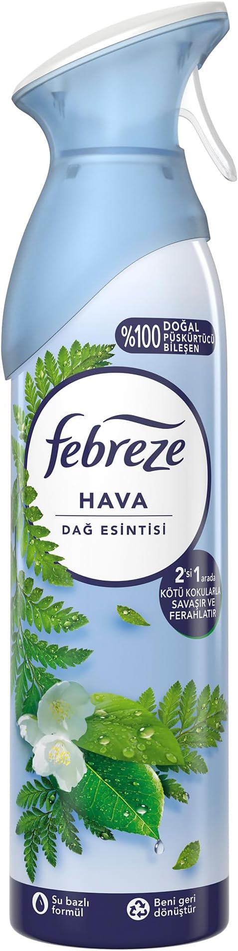 Febreze Hava Ferahlatıcı Sprey Oda Kokusu Dağ esintisi 185 ml
