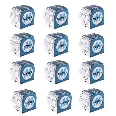 Parafilm Bulk Savings M PM999 All-Purpose Laboratory Film, 4" x 250' on 1" Core, Case of 12