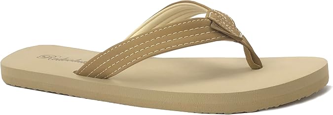 REDVOLUTION New Women's Classic Beach Flip Flop Soft Sandals Slip on Shoe Maui