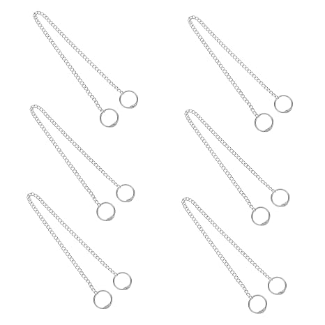 Zerodeko 20pcs Hanging Chains with Loop Clasps for Planters Heavy Duty Garden Plant Hangers for Indoor Outdoor Use for Easy Attachment and Versatile Display