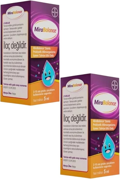Mirabalance Probiyotik Damla 5 ml x 2 Adet 105070-2-1