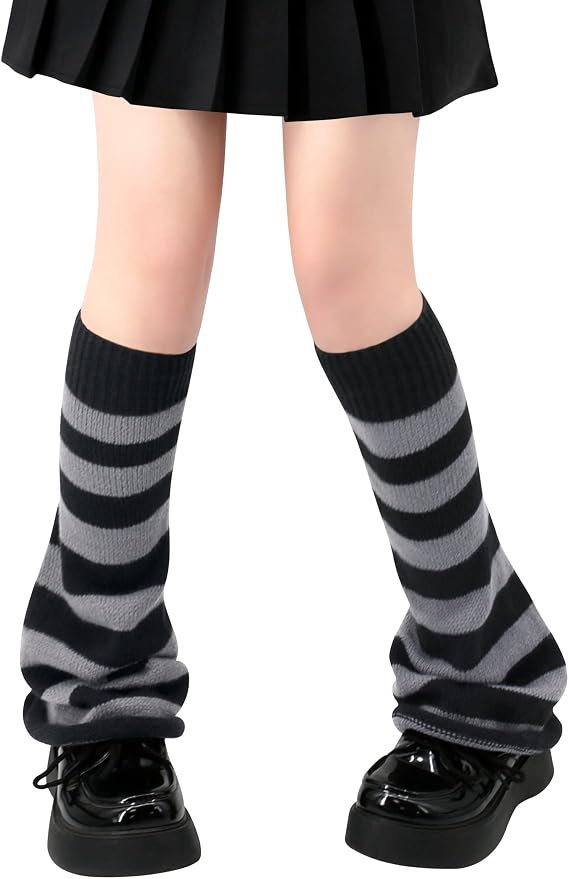 Olreco Leg Warmers Kawaii Leg Warmers Y2K Harajuku Legs Warmer for Girls Women Gyaru Cutecore Lolita Accessories Gothic Socks