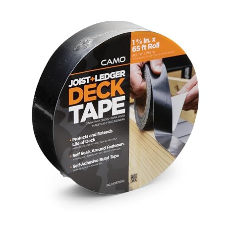 Camo 1-5/8 x 65 Joist and Ledger Deck Tape
